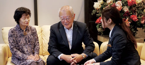 ご葬儀に関わること全てに誠心誠意サポート